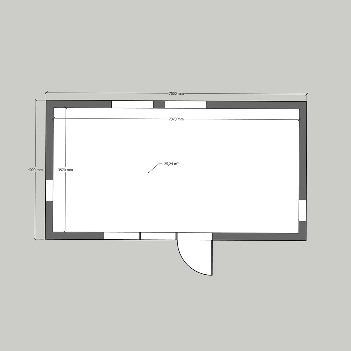 Planritning-tom-30kvm4G-o-25G Planritning-tom-30kvm4G-o-25G